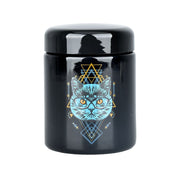 Pulsar 420 Jars | UV Screw Top Jar | Sacred Cat Geometry | Large