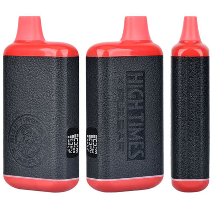 Pulsar 510 DL 2.0 PRO Auto-Draw Vape Bar | High Times Series | Black Leather Grip