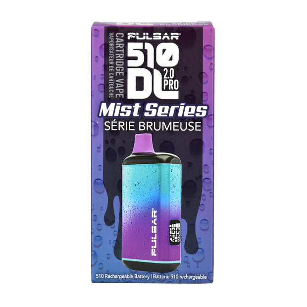 Pulsar 510 DL 2.0 PRO Auto-Draw Vape Bar | Mist Series | Packaging