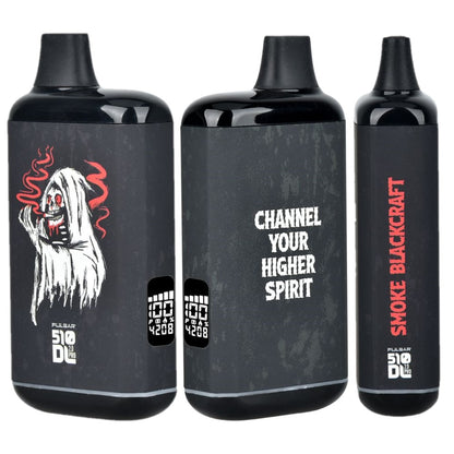 Pulsar 510 DL 2.0 PRO Auto-Draw Vape Bar | Smoke BlackCraft Series | Red Accents