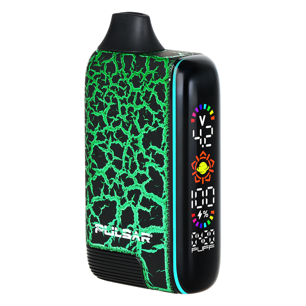 Pulsar 510 DL 5.0 Auto-Draw Vape Bar | Crackle Series | Earth Root