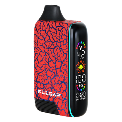 Pulsar 510 DL 5.0 Auto-Draw Vape Bar | Crackle Series | Garnet Venture