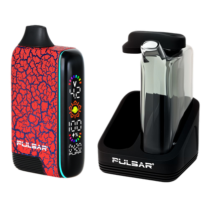 Pulsar 510 DL 5.0 Vape Bar & Dab Station Kit | Crackle Series | Garnet Venture