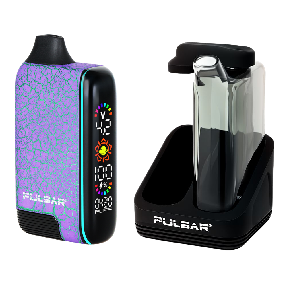 Pulsar 510 DL 5.0 Vape Bar & Dab Station Kit | Crackle Series | Static Shard