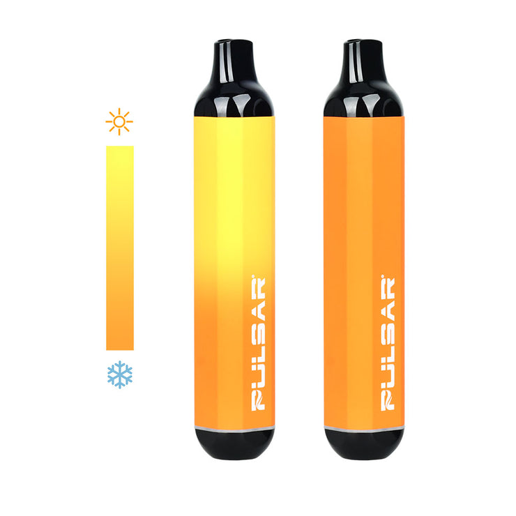 Pulsar 510 DL Auto-Draw Variable Voltage Vape Pen | Thermo Orange Yellow