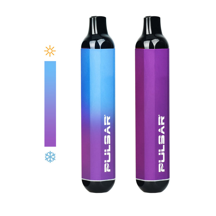 Pulsar 510 DL Auto-Draw Variable Voltage Vape Pen | Thermo Purple Blue
