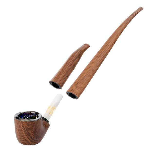 Pulsar 510 DL Wizard Pipe Auto-Draw Vape | Bewitched Briar | Interchangeable Stems