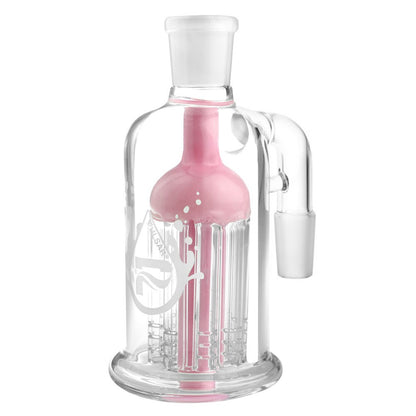 Pulsar 8 Arm Ash Catcher | 90 Degree | Pink