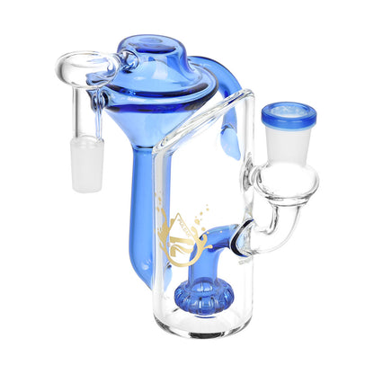 Pulsar Alchemist Recycler Ash Catcher | 90 Degree Joint | Blue