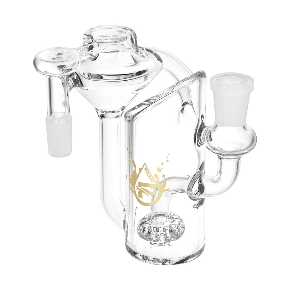 Pulsar Alchemist Recycler Ash Catcher | 90 Degree Joint | Clear
