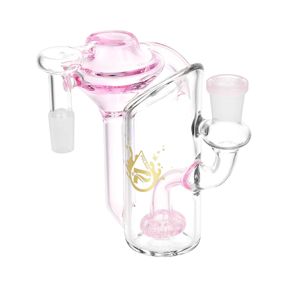 Pulsar Alchemist Recycler Ash Catcher | 90 Degree Joint | Pink