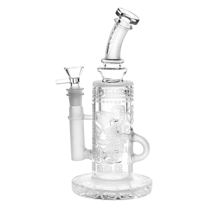 Pulsar Ancient Knowledge Klein Recycler Bong | Back View
