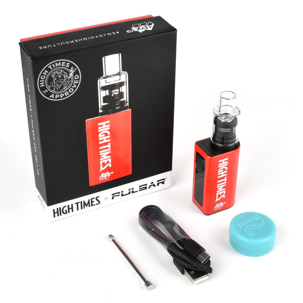 High Times® x Pulsar Bundles | APX Volt V3 Vaporizer | Contents