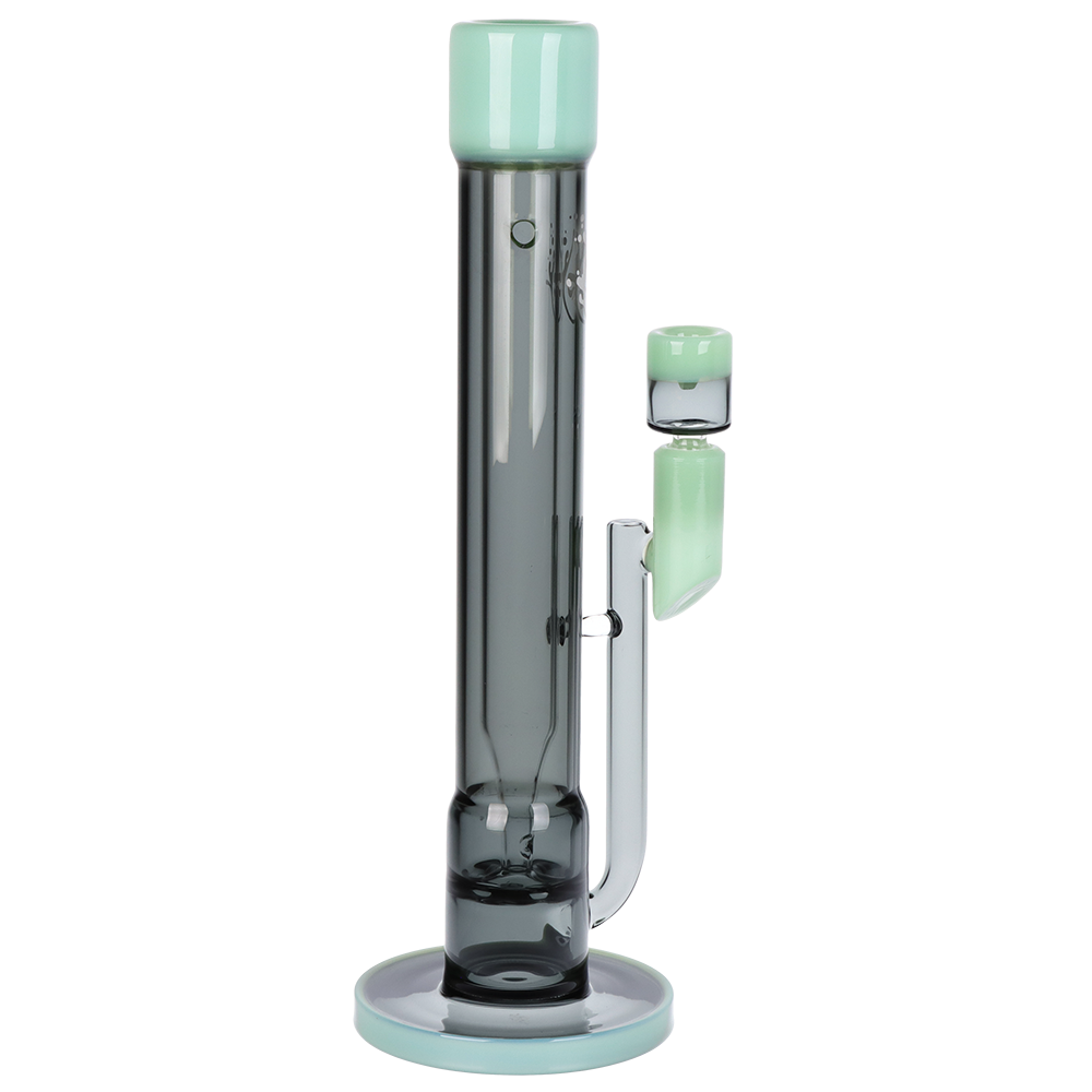 Pulsar Double Wall Transporter Straight Tube Bong | Side View