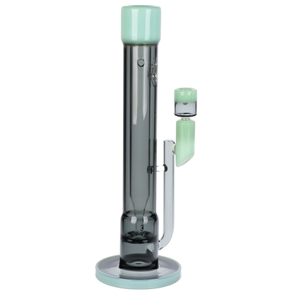 Pulsar Double Wall Transporter Straight Tube Bong | Side View