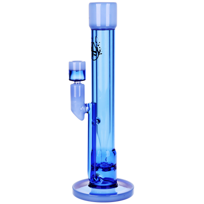 Pulsar Double Wall Transporter Straight Tube Bong | Blue