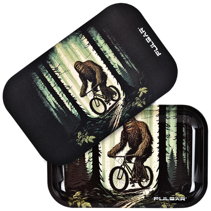 Pulsar Metal Rolling Tray & Lid | Bigfoot Rides Again