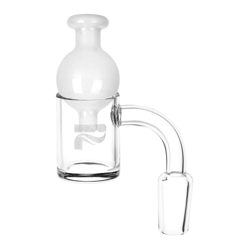 Pulsar Bubble Breeze Thick Bottom Banger Set | White