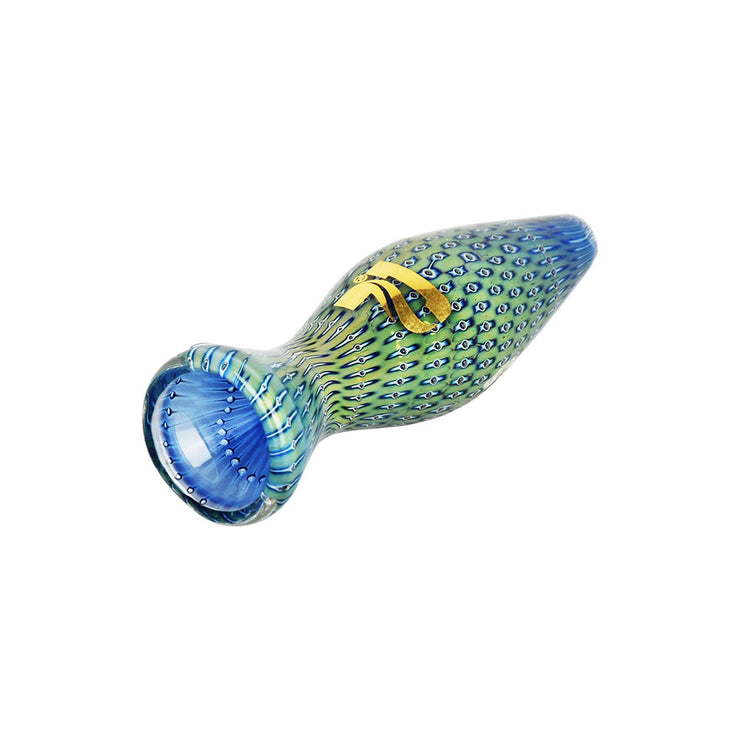 Pulsar Bubble Matrix Chillum Pipe | Bowl View