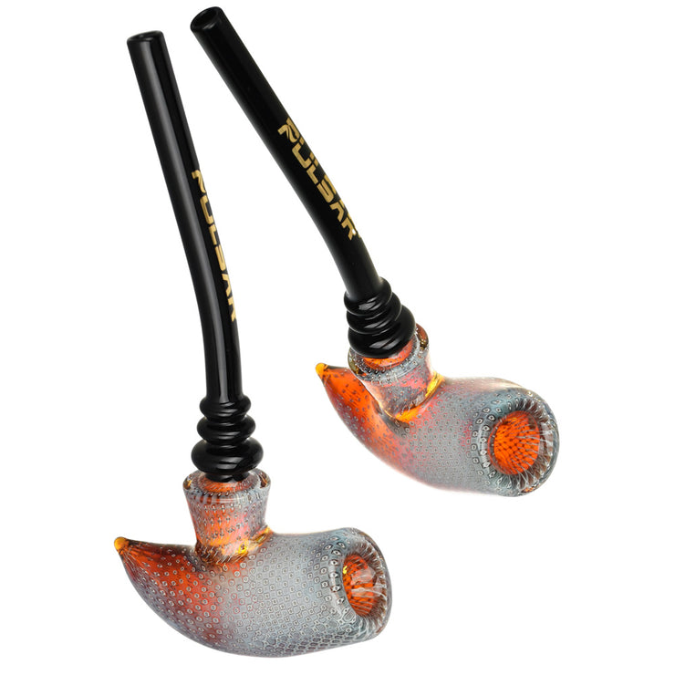 Pulsar Bubble Matrix Hammer Hand Pipe | Top View