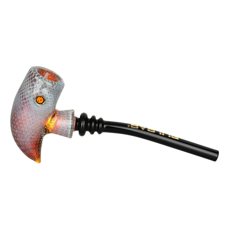 Pulsar Bubble Matrix Hammer Hand Pipe | Orange