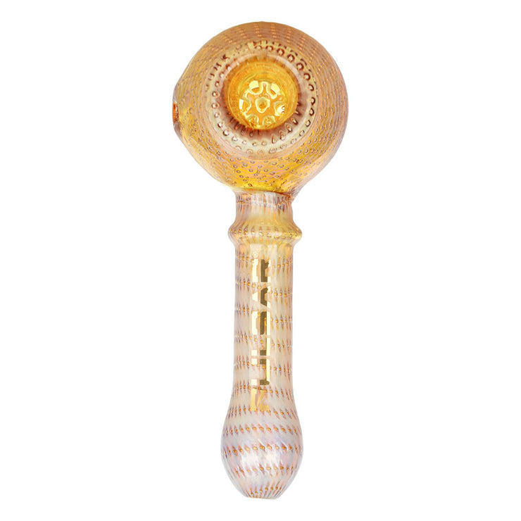 Pulsar Bubble Matrix Honeypot Spoon Pipe | Gold