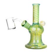 Pulsar Bubble Matrix Mini Dab Rig | Green