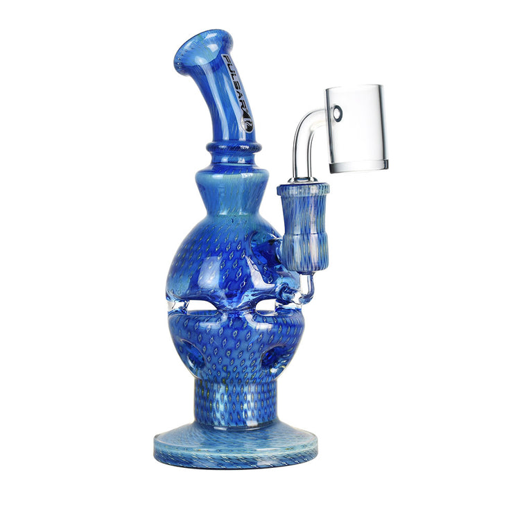 Pulsar Bubble Matrix Portal Dab Rig | Blue