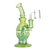 Pulsar Bubble Matrix Portal Dab Rig | Green