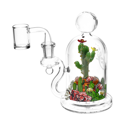 Pulsar Cactus Terrarium Dab Rig | Frontal Side View