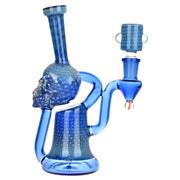 Pulsar Cerebral Bubble Matrix Recycler Bong | Alt Side View