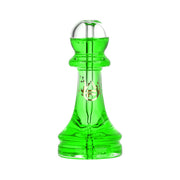 Pulsar Chess Pawn Glycerin Hand Pipe | Green
