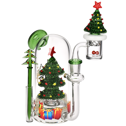 Pulsar Christmas Cheer Dab Rig Set | Front View