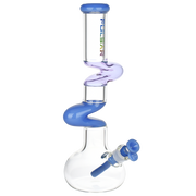 Pulsar Color Block Zig Zag Bong | Blue