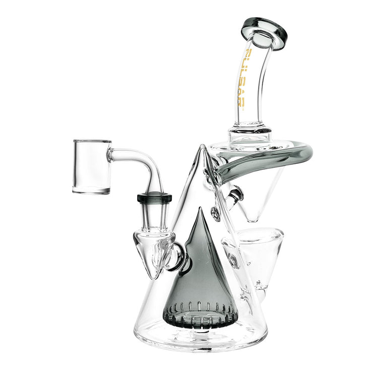 Pulsar Cone Cascade Gravity Recycler Dab Rig | Gray