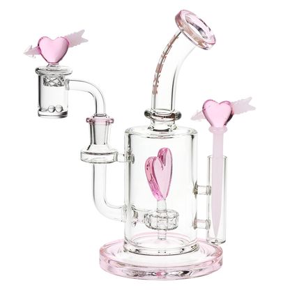 Pulsar Cupid's Arrow Dab Rig Set | Back View