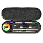 High Times® x Pulsar Bundles | Metal Dab Tool Set | High Times® x Pulsar Bundles | Metal Dab Tool Set | Rainbow