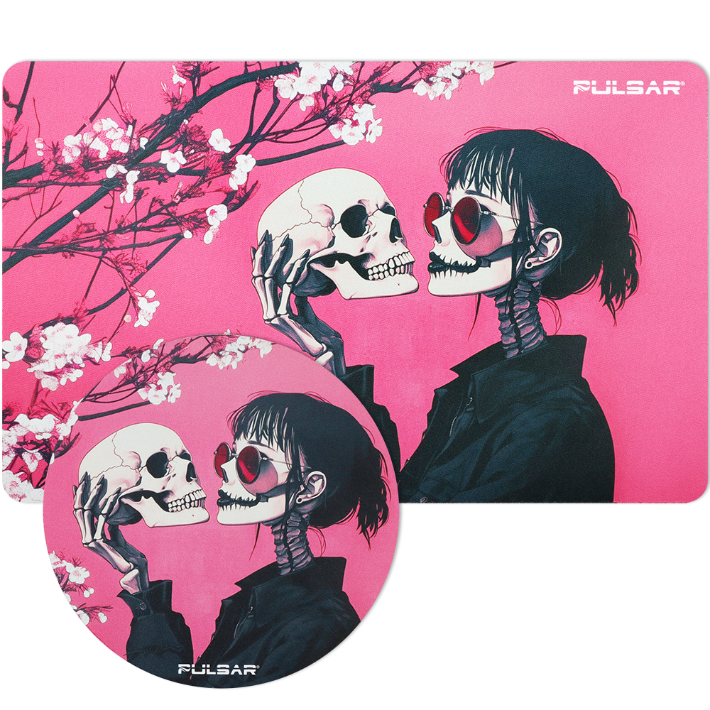 Pulsar DabPadz Dab Mat | Sakura Skulls | Group