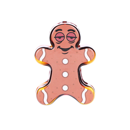 Pulsar Dazed & Delicious Gingerbread Man Hand Pipe | Front View