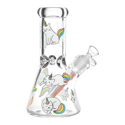 Pulsar Design Series Beaker Bong | Caticorns | Back View