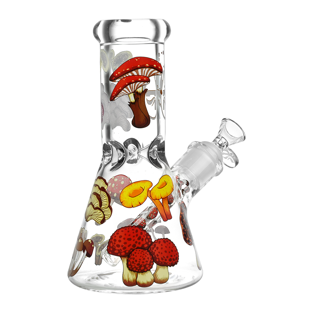 Pulsar Design Series Beaker Bong | Eat Me | Back View