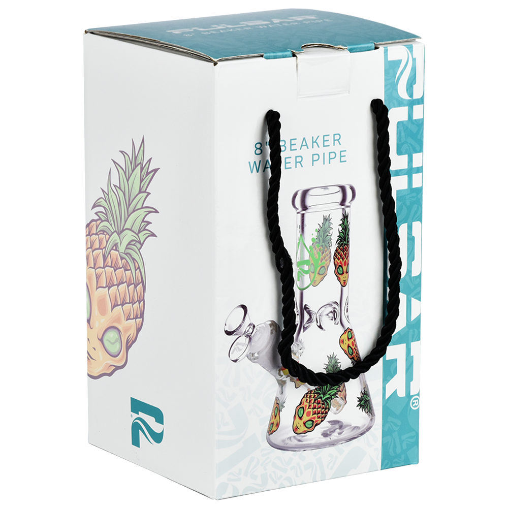 Pulsar Design Series Beaker Bong | Pinealien | Gift Box Packaging