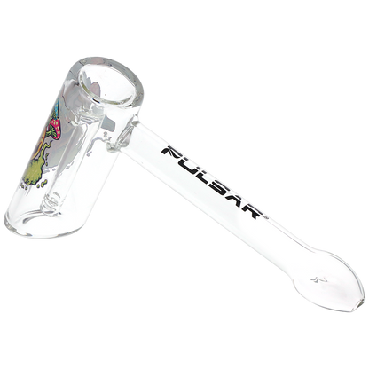 Pulsar Design Series Hammer Bubbler | Shroom Face | Back View
