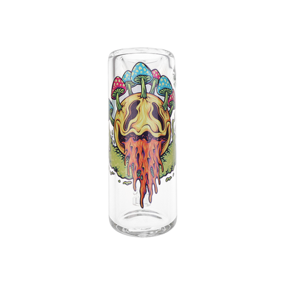 Pulsar Design Series Hammer Bubbler | Shroom Face | Front View