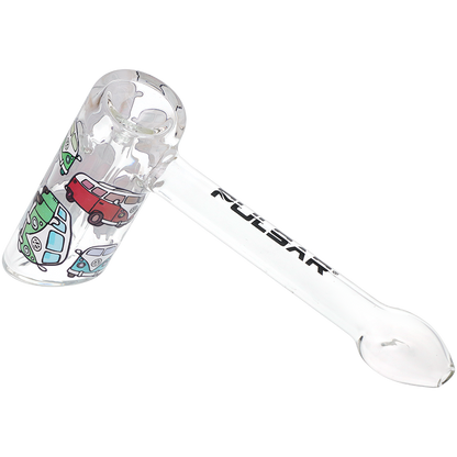 Pulsar Design Series Hammer Bubbler | V-Dubz | Back View