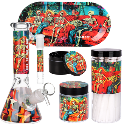 Pulsar Design Series Smoker's Kit | In Da Couch | Kit Contents