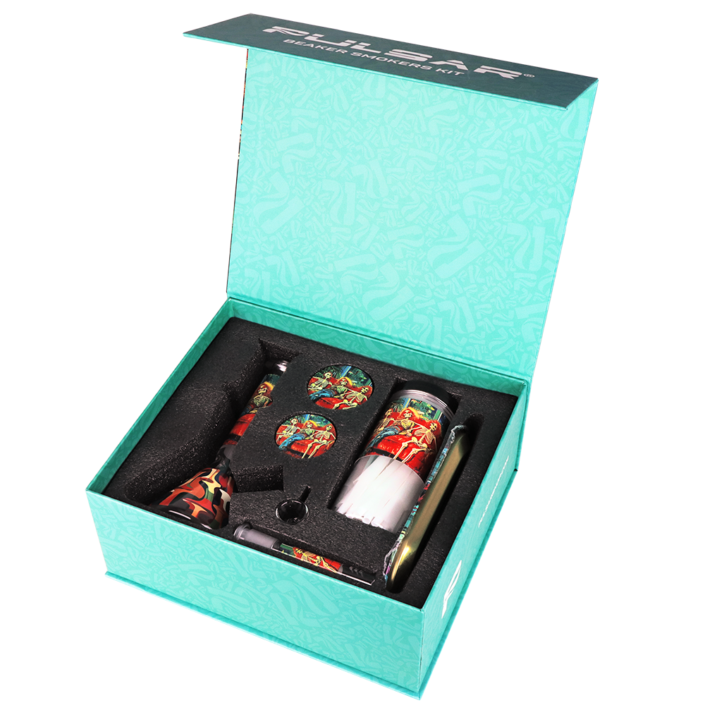 Pulsar Design Series Smoker's Kit | In Da Couch | Gift Box Packaging