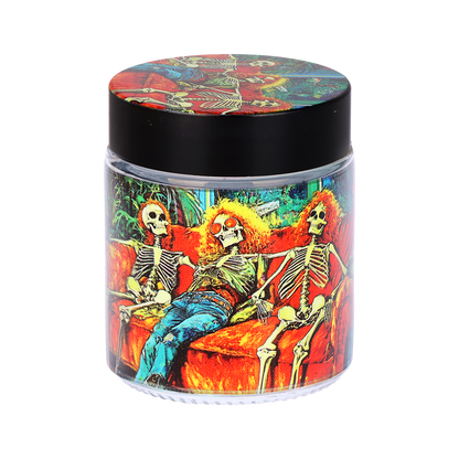 Pulsar Design Series Smoker's Kit | In Da Couch | Glass Stash Jar