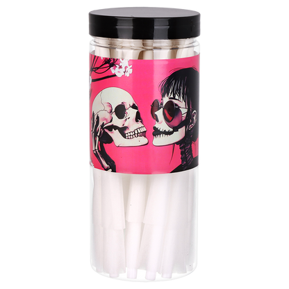 Pulsar Design Series Smoker's Kit | Sakura Skulls | King Size Pre-Rolled Cones