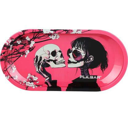 Pulsar Design Series Smoker's Kit | Sakura Skulls | Rolling Tray